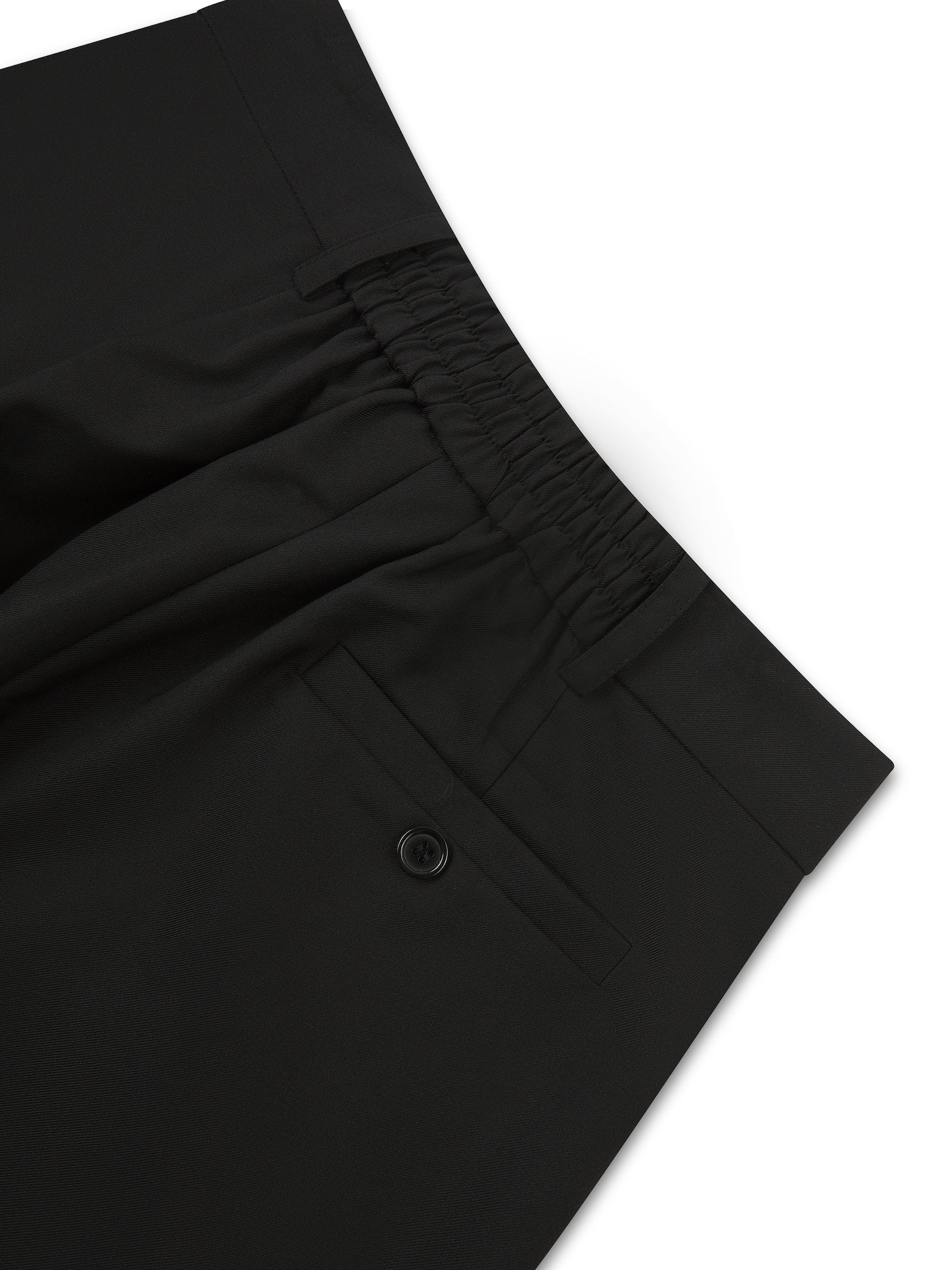 'SAMANTHA' DEEP PLEAT WIDE LEG TROUSERS BLACK - Image 5