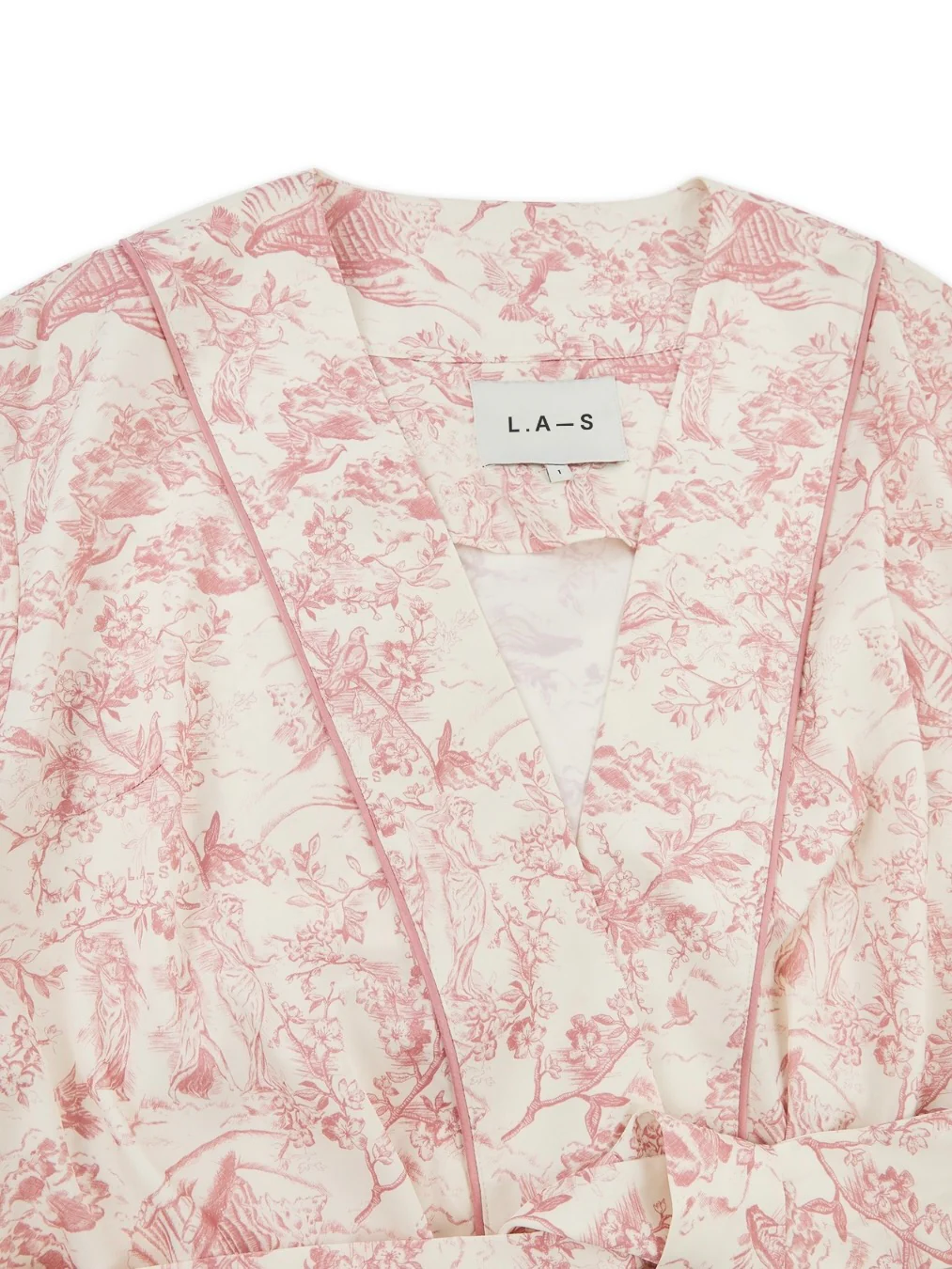 L.A-S SIGNATURE TOILE ROBE ROSE TOILE - Image 7