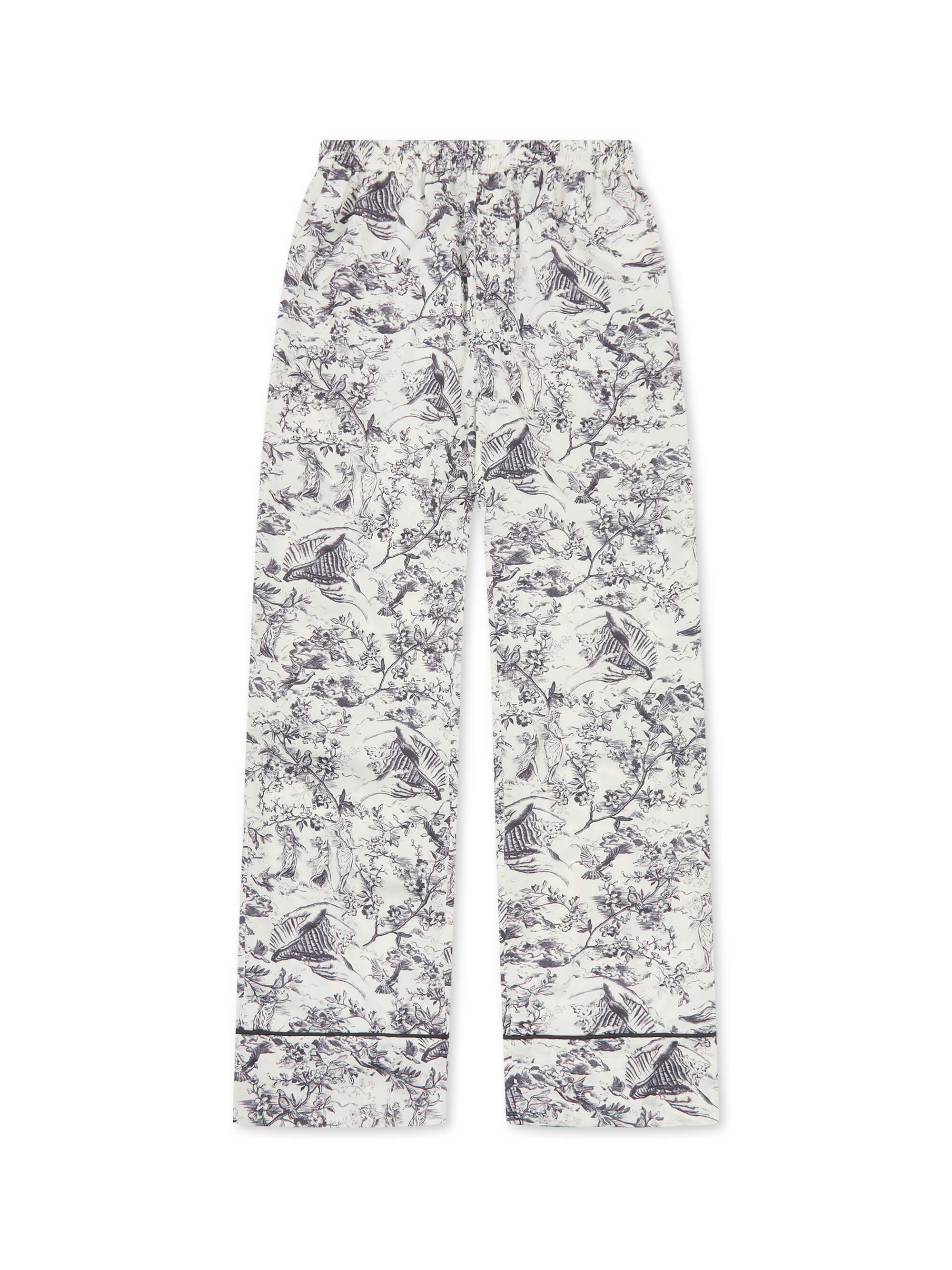 L.A-S SIGNATURE 5 PIECE NIGHTWEAR GIFT SET WHITE MULTI - Image 7