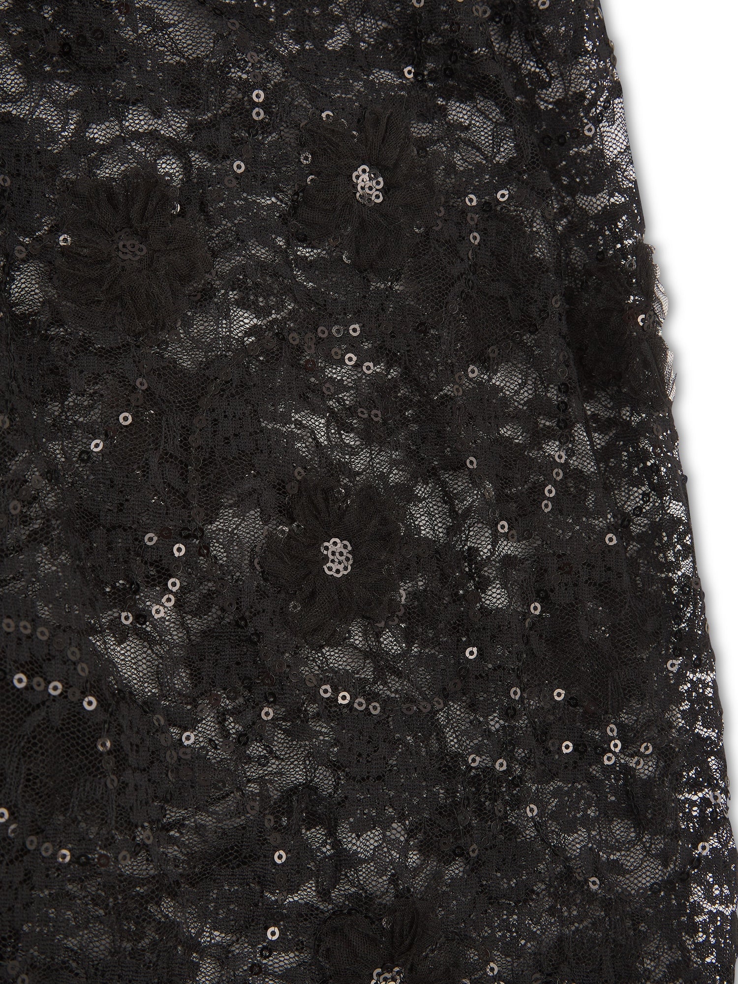 'GRACIE' LACE & SEQUIN SIDE ZIP LEGGINGS - Image 6
